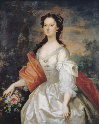 Portrait of a Woman in White by John Vanderbank